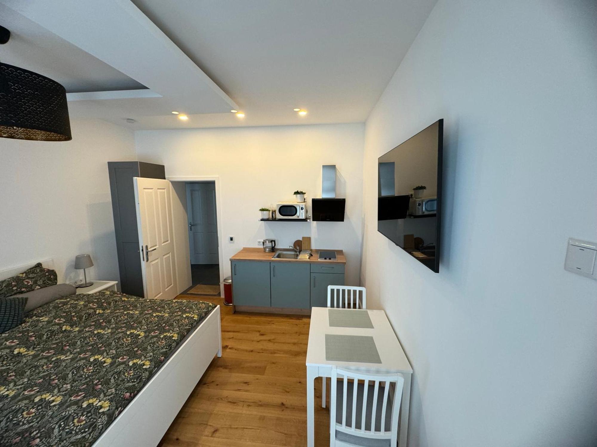 Boutique Hotel Pension Luisengruen Kueche 1Gbs Wlan Netflix Disney Magentatv Chemnitz  Exteriér fotografie